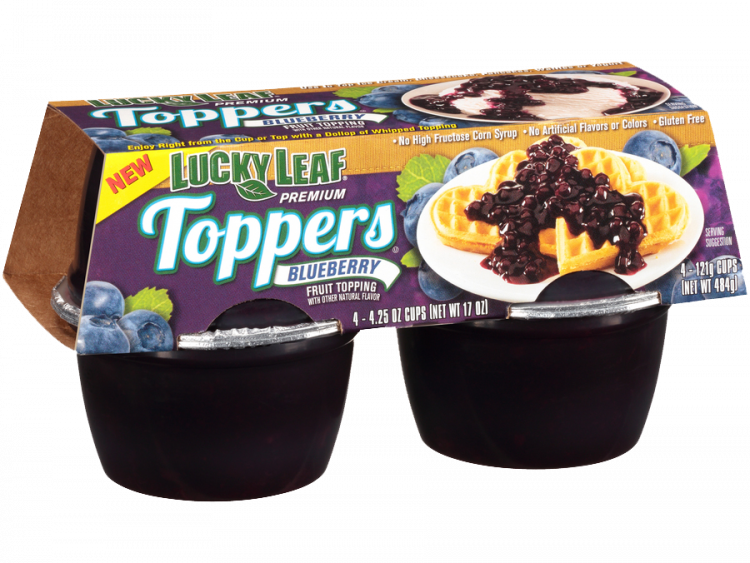 Toppers Blueberry Fruit Topping