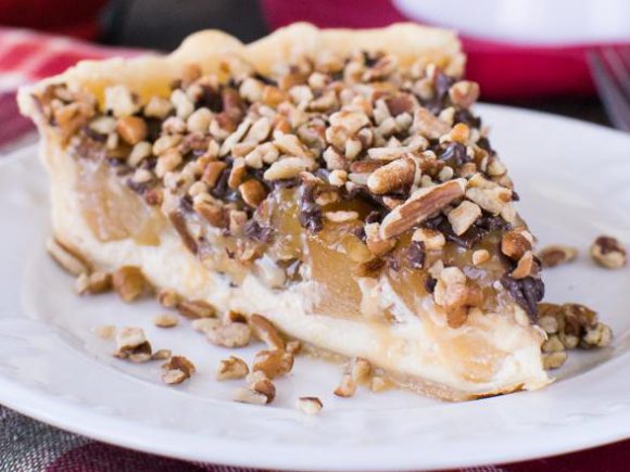 Apple Turtle Cheesecake Tart