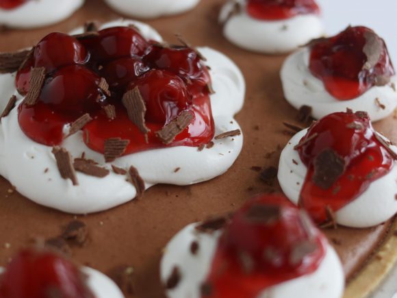 Black Forest Ice Cream Pie