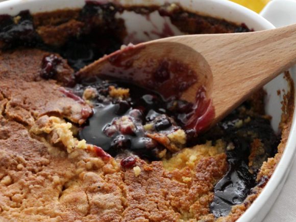 Blueberry Lemon Dump Cake