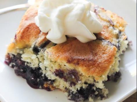 Blueberry Swirl Cake