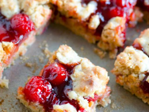 Cherry Apple Butter Bars