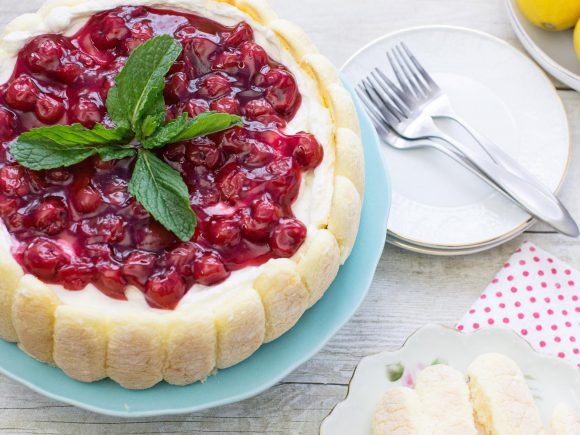 Cherry Charlotte Dessert