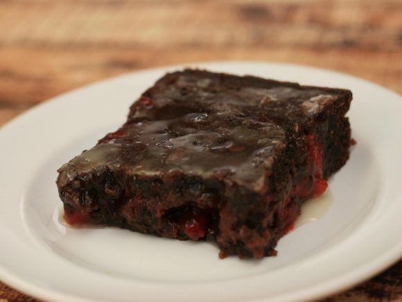 Cherry & Chocolate Lava Brownies