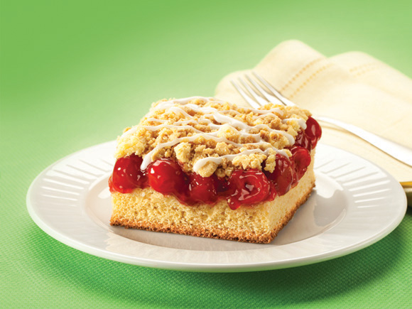 Cherry Crumb Cake