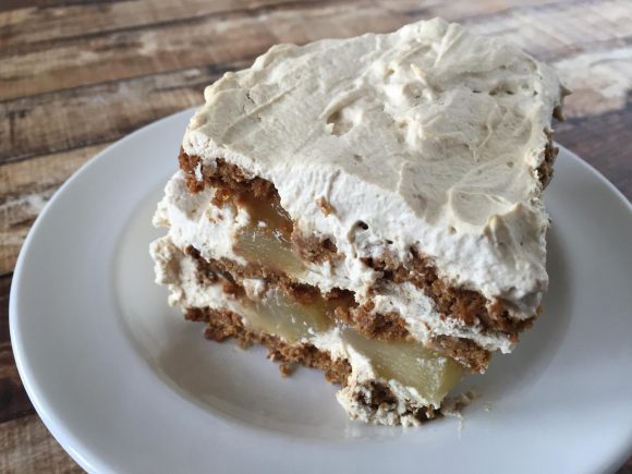 Ginger Cran-Apple Icebox Cake