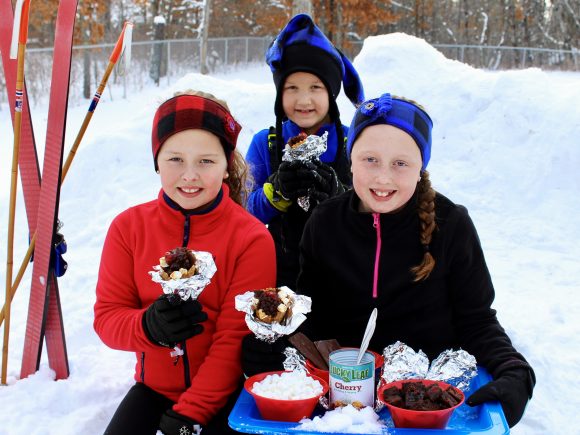 Toasty Black Forest Campfire Cones