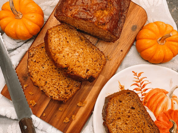 Pumpkin Applesauce Bread