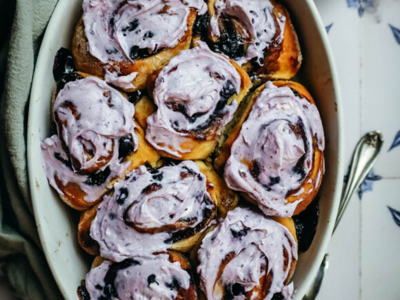 Blueberry Cinnamon Rolls