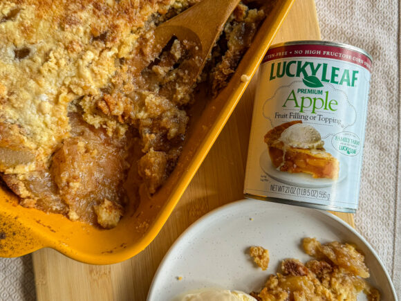 Easy Apple Cinnamon Dump Cake