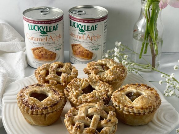 Mini Caramel Apple Pies