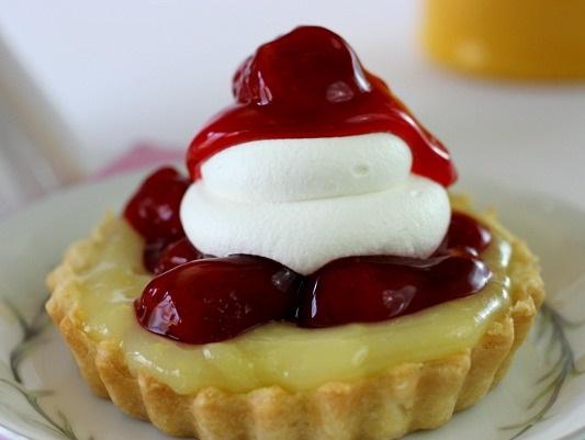 Lemon Strawberry Tartlets