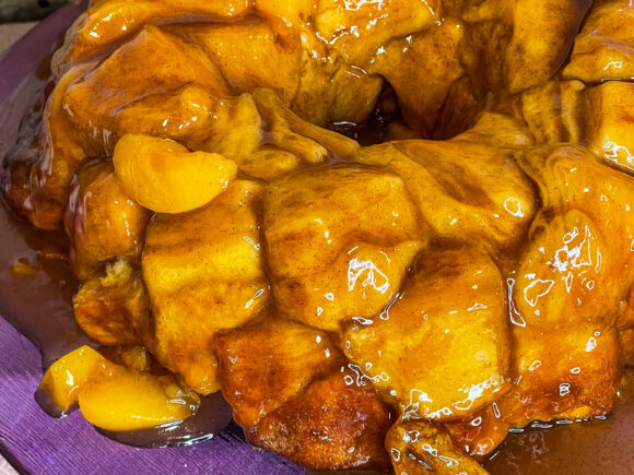 Peach Pie Monkey Bread