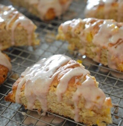 Peach Pie Scones