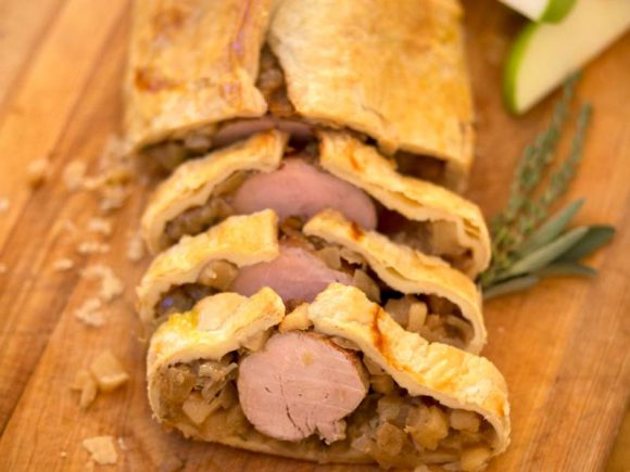 Puff Pastry Wrapped Pork