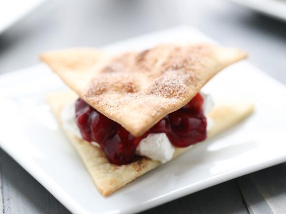 Raspberry Pie Dessert Stacks