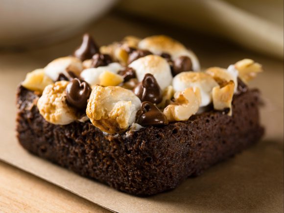 Rocky Road Brownies (low fat)