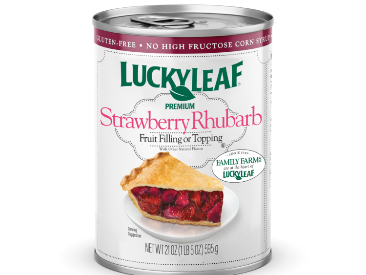 Premium Strawberry Rhubarb Fruit Filling or Topping