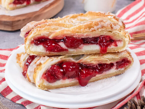 Cherry Cheesecake Danish