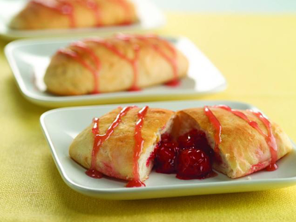 Spiced Cherry Roll Ups