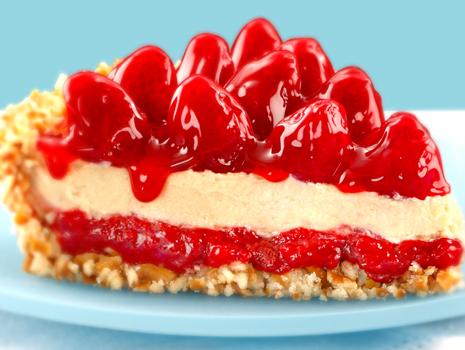 Strawberry Peanut Butter Pie