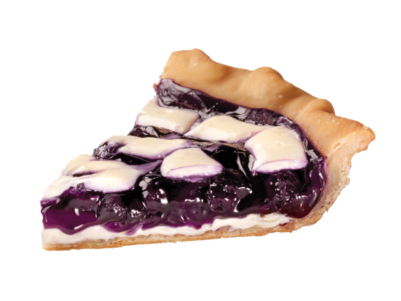 Stuffed Crust Blueberry Pie