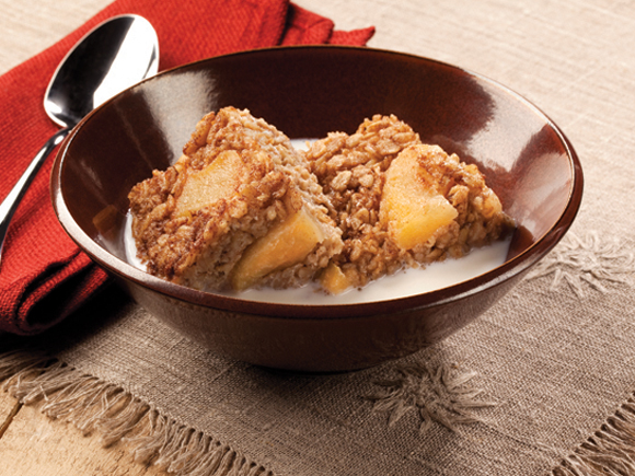 Sweet Apple-Cinnamon Baked Oatmeal