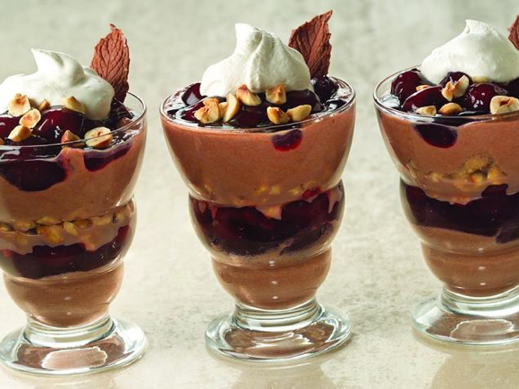 Sweet Cherry Gianduia Parfait