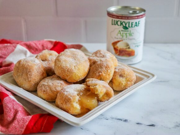 Air Fryer Spiced Apple Fritters