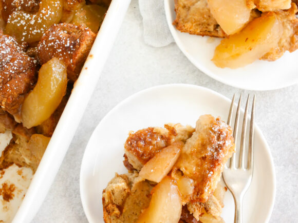 Apple Pie Baked French Toast