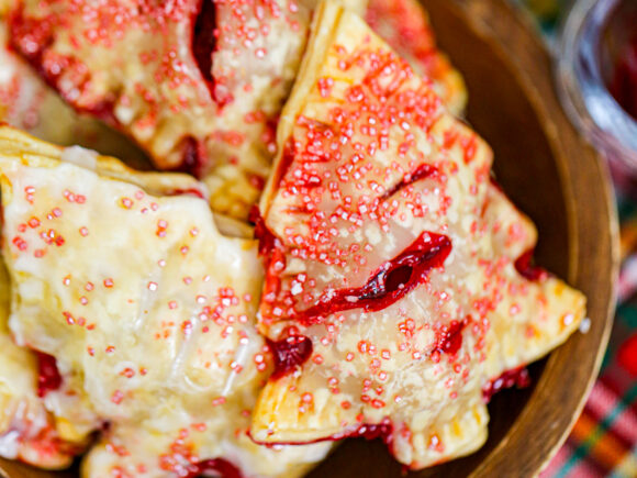 Christmas Strawberry Hand Pies