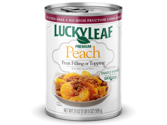 Premium Peach Fruit Filling or Topping