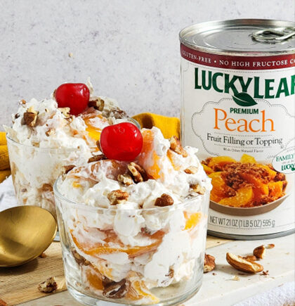 Southern Peach Fluff Salad